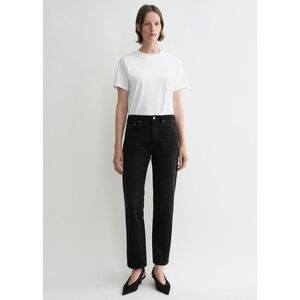 Toteme Twisted Seam Denim Faded Black Size 24